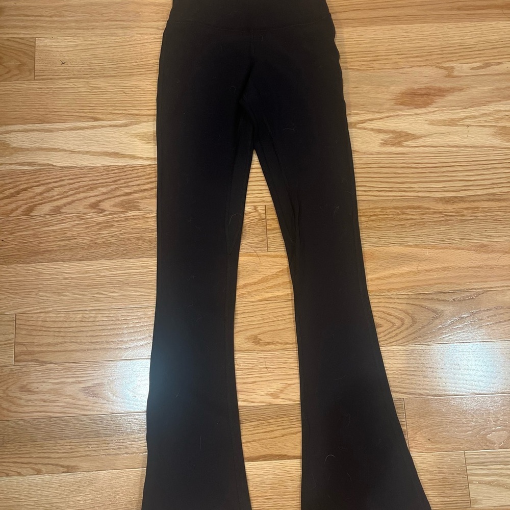 Lululemon Black Flared Leggings